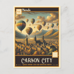 Carson City, Nevada Vintage Postcard