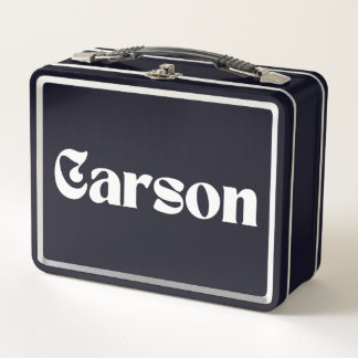 Carson metal lunch box