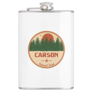 Carson National Forest Hip Flask