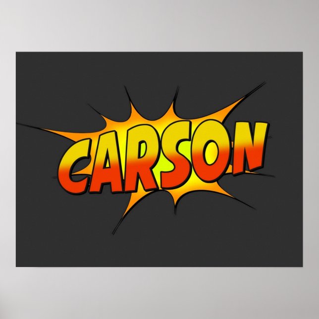 Carson Poster (Front)