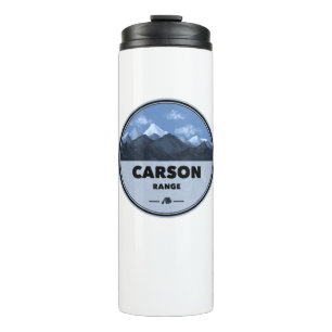 Carson Range California Nevada Camping Thermal Tumbler