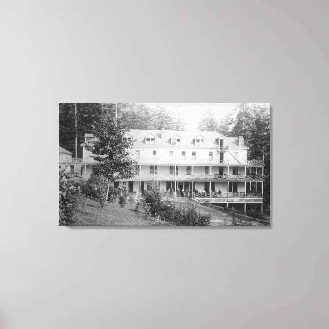 Carson, WA Shipherd's Springs Hotel View 2 Canvas Print (Front)