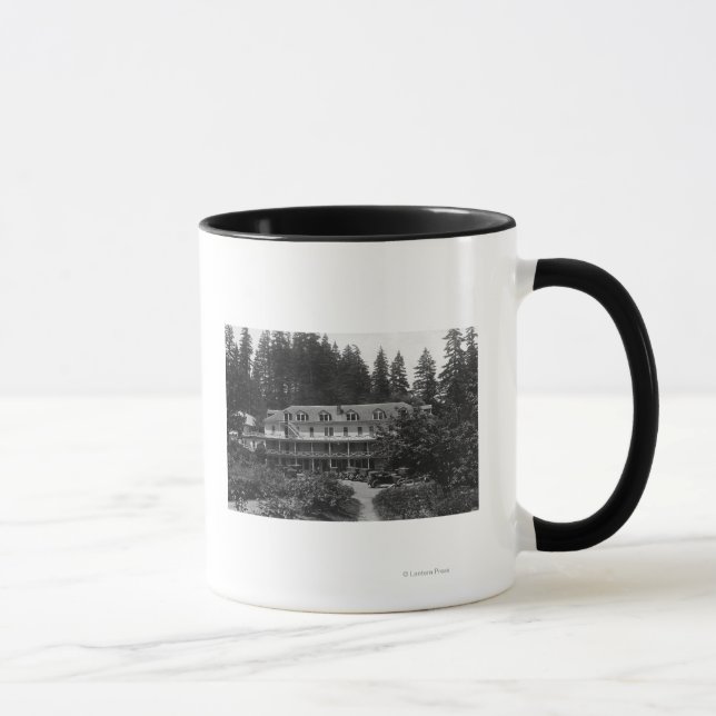 Carson, WA Shipherd's Springs Hotel View Mug (Right)