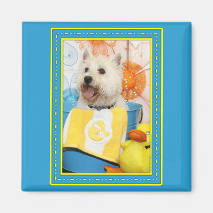 Carson - West Highland Terrier -6 Magnet
