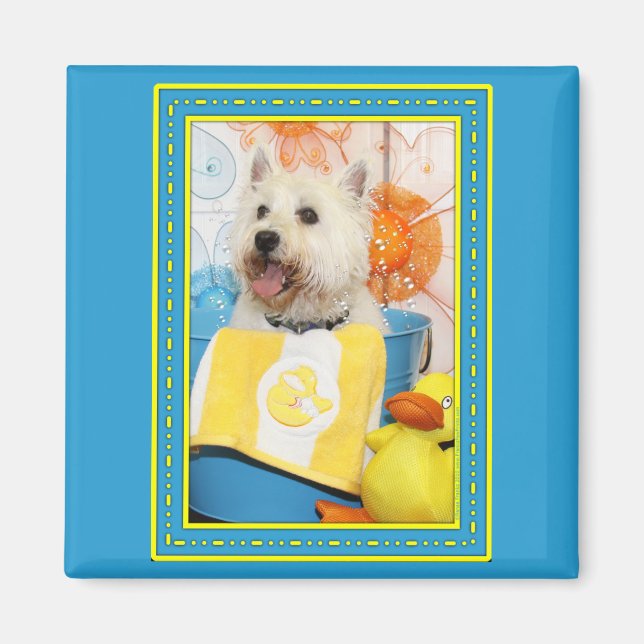Carson - West Highland Terrier -6 Magnet (Front)