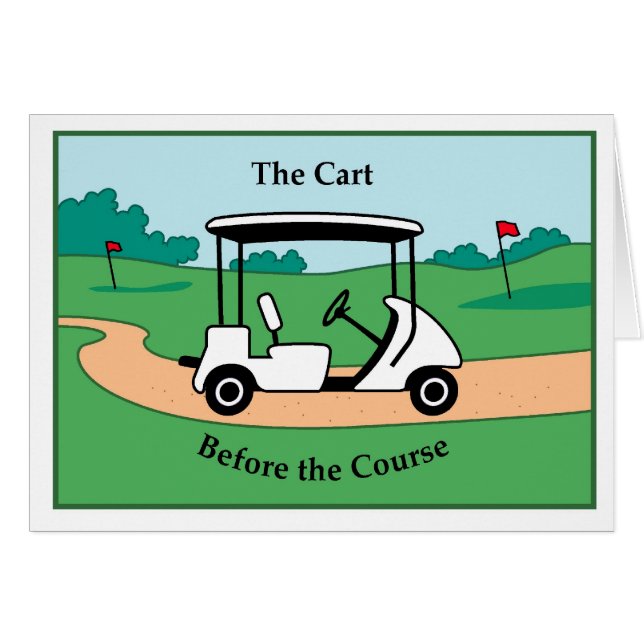 Cart before the course (Front Horizontal)