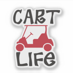Cart Life Funny Golf Cart 