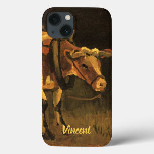 Cart with Red and White Ox by Vincent van Gogh iPhone 13 Case