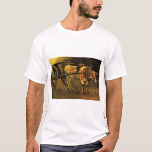 Cart with Red and White Ox (Vincent van Gogh) T-Shirt