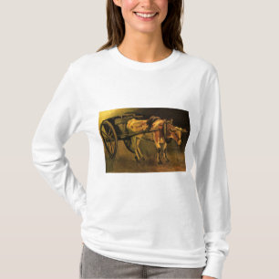 Cart with Red and White Ox (Vincent van Gogh) T-Shirt