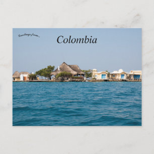 Cartagena Colombia Postcard