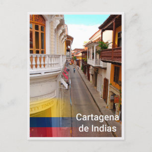 Cartagena de Indias - Colombia Postcard