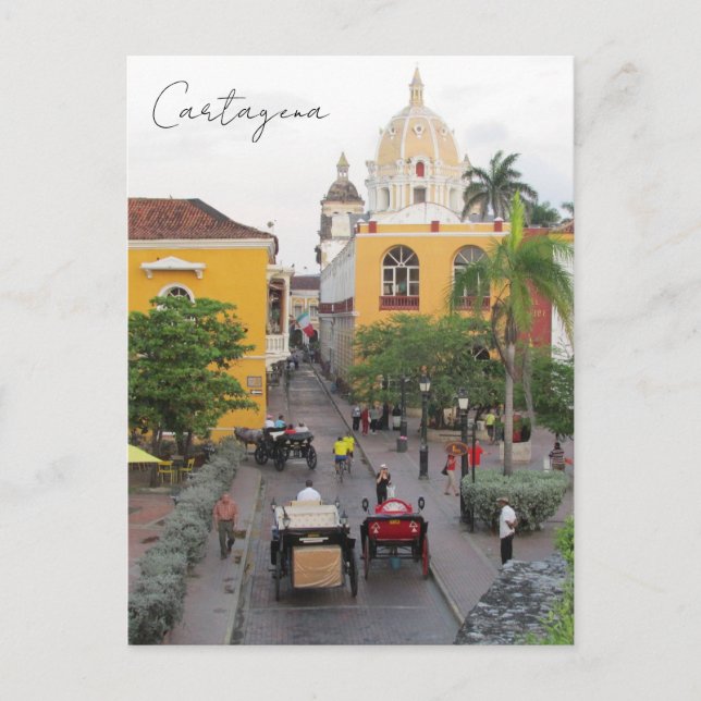 cartagena life postcard (Front)