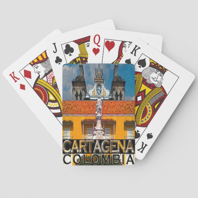 Cartagena Playing Cards (Back)
