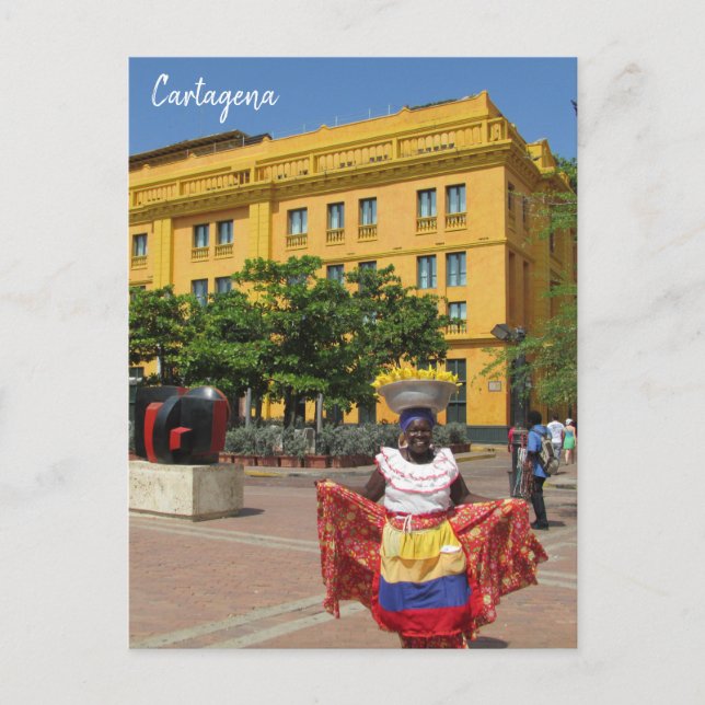 cartagena welcome postcard (Front)
