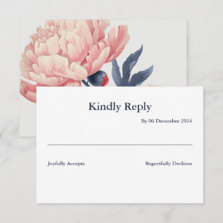 Cartão de resposta 8,9 x 12,7 cm RSVP card