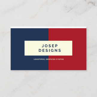 Cartão de visita escritório moderno designer  business card