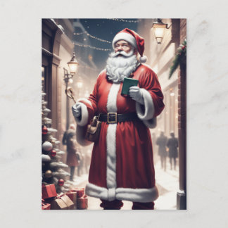 Cartão Postal De Festividades Merry Moments: Your Holiday Postcard