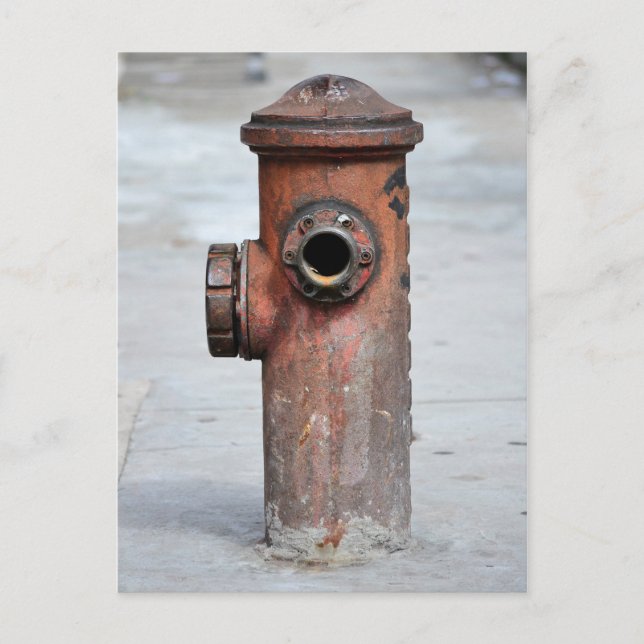 Cartão Postal - Hidrante Vintage - São Paulo|Nº13 Postcard (Front)