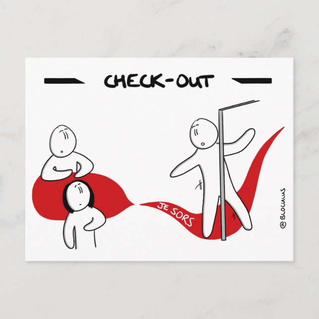 Carte Core Protocol : Check-Out Postcard (Front)