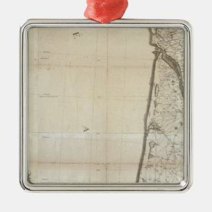 Carte de la France SO Metal Tree Decoration