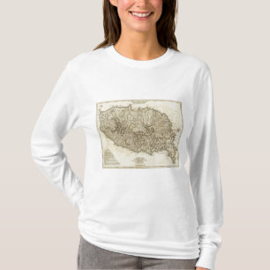 Carte de l'Isle de la Grenade T-Shirt