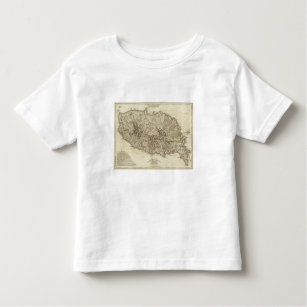 Carte de l'Isle de la Grenade Toddler T-Shirt