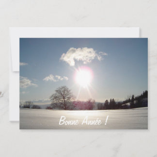 Carte de voeux holiday card