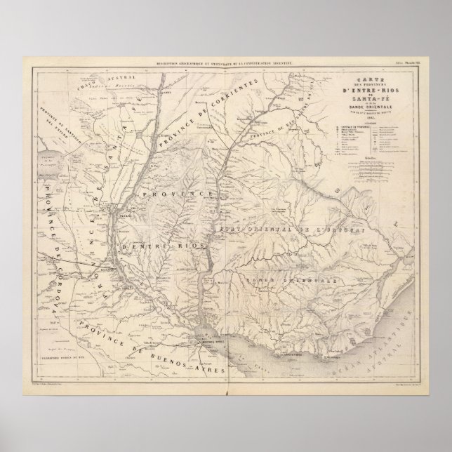 Carte, Entre Rios, Santa Fe, Soundtrack Poster (Front)