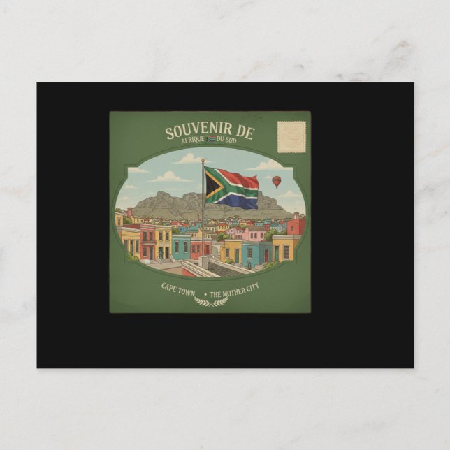 carte postal  l'Afrique du Sud  Postcard (Front)