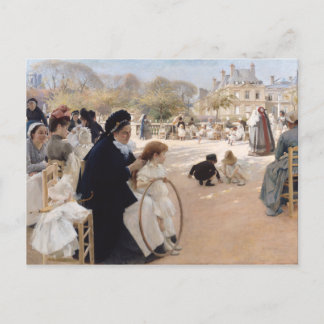 Carte Postale Albert Edelfelt : The Luxembourg Gar Postcard