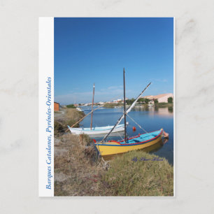 Carte postale Barques Catalanes Postcard