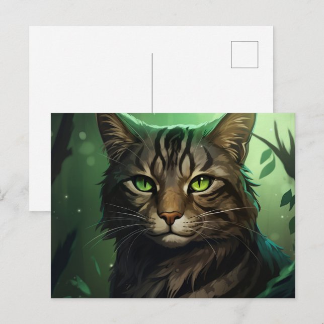 Carte postale Cats in the Wild Postcard (Front/Back)