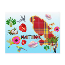 Carte postale de la Martinique