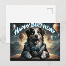 Carte Postale Happy Birthday 2026 -9