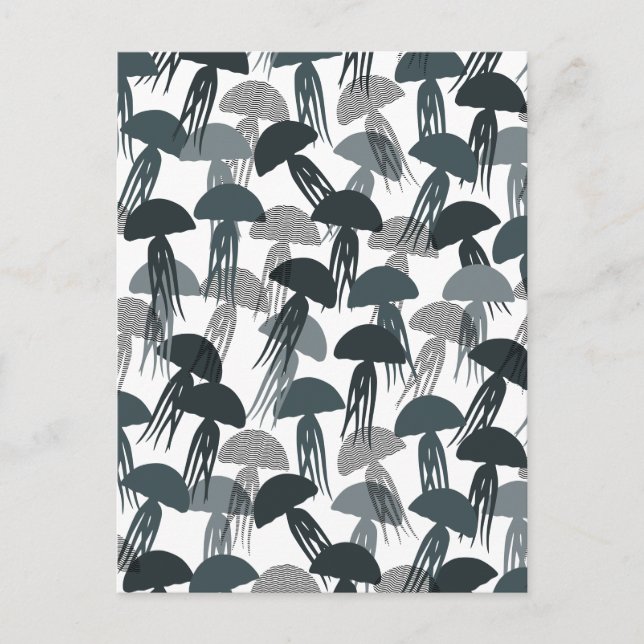 Carte postale JELLYFISH Postcard (Front)