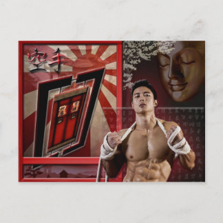 Carte postale Karate Postcard