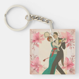 Carte Postale Keychain