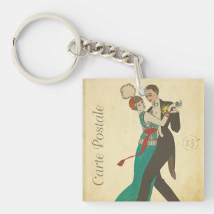 Carte Postale Keychain