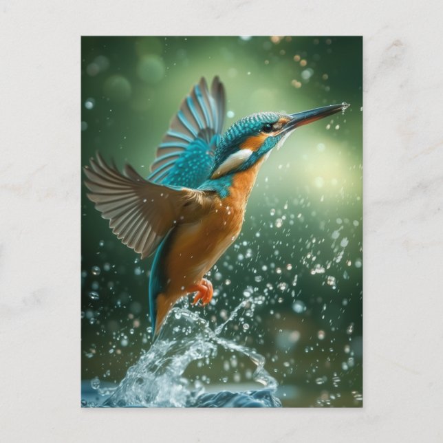 Carte postale Kingfisher Postcard (Front)