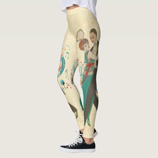 Carte Postale Leggings (Left)