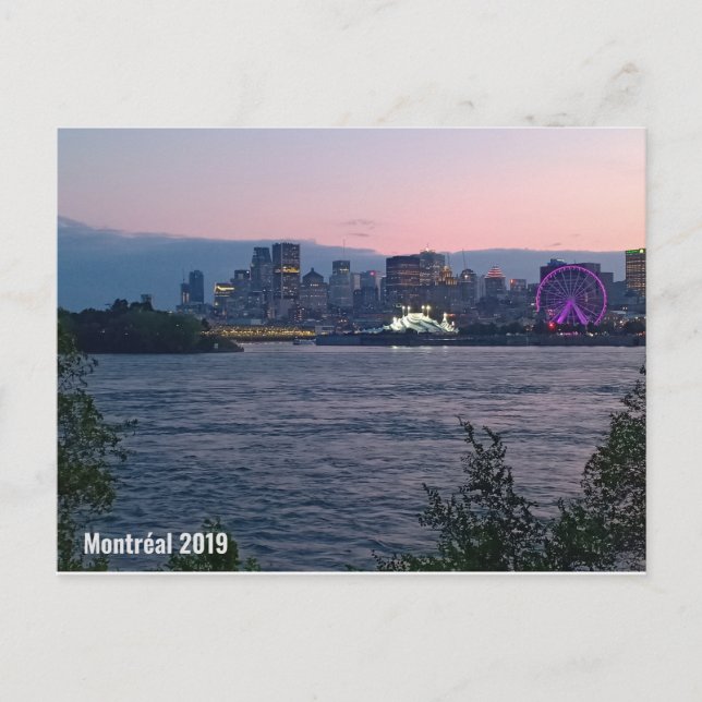 Carte postale Montréal Holiday Postcard (Front)
