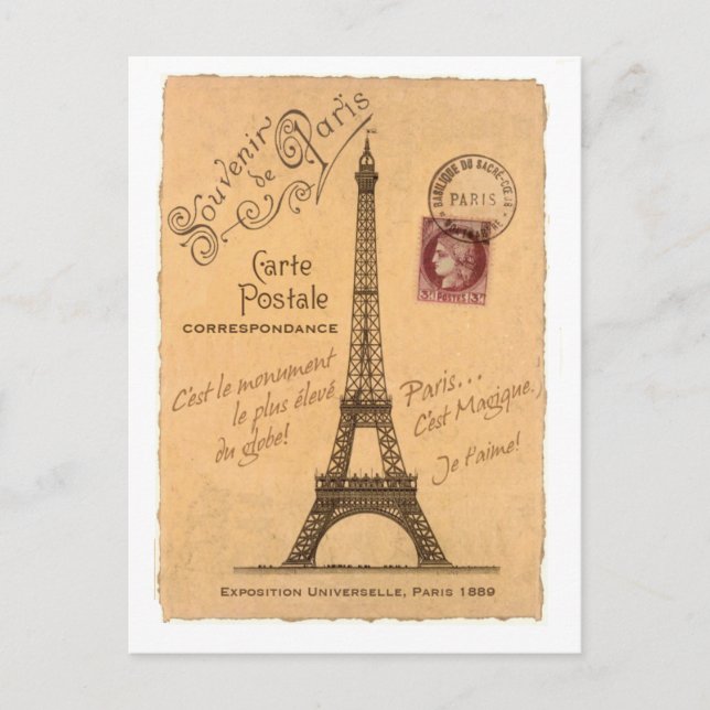 Carte Postale post card (Front)