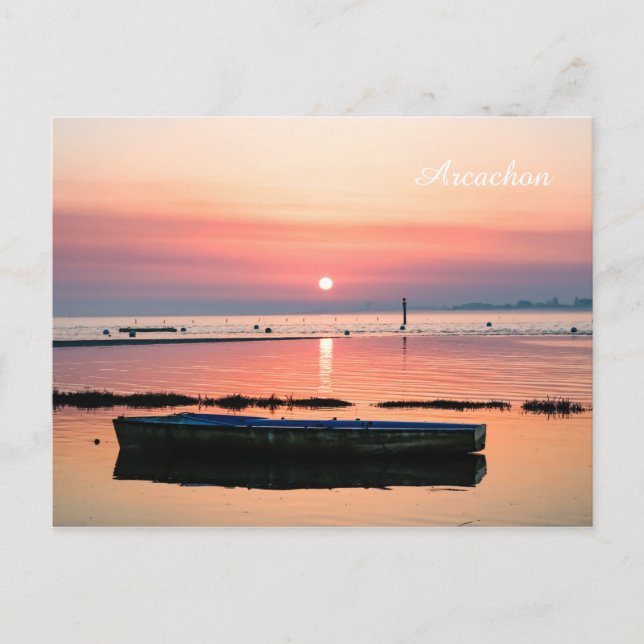 Carte Postale Sunrise Arcachon Postcard (Front)