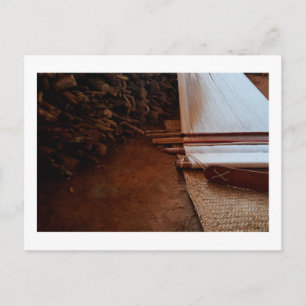 Carte postale Tissage - Uekani Postcard