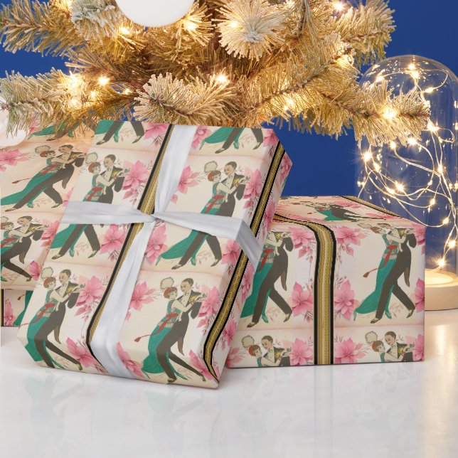Carte Postale Wrapping Paper (Holidays)