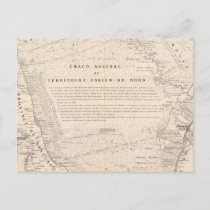 Carte, Province of Santiago del Estero Postcard