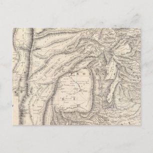 Carte, provinces of Salta in Jujuy Postcard