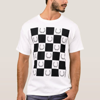 Cartel chequered logo T shirt