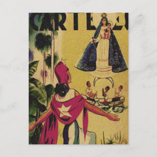 CARTELES VINTAGE MAGAZINE POSTCARD